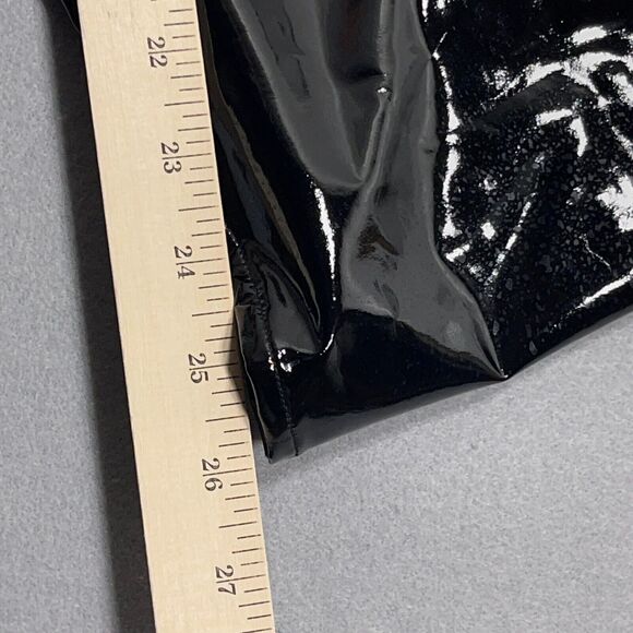 KILLSTAR Wednesday Witch Black Gloss Dress S‎ Dagger Collar Keyhole Gothic NWT - Picture 8 of 16